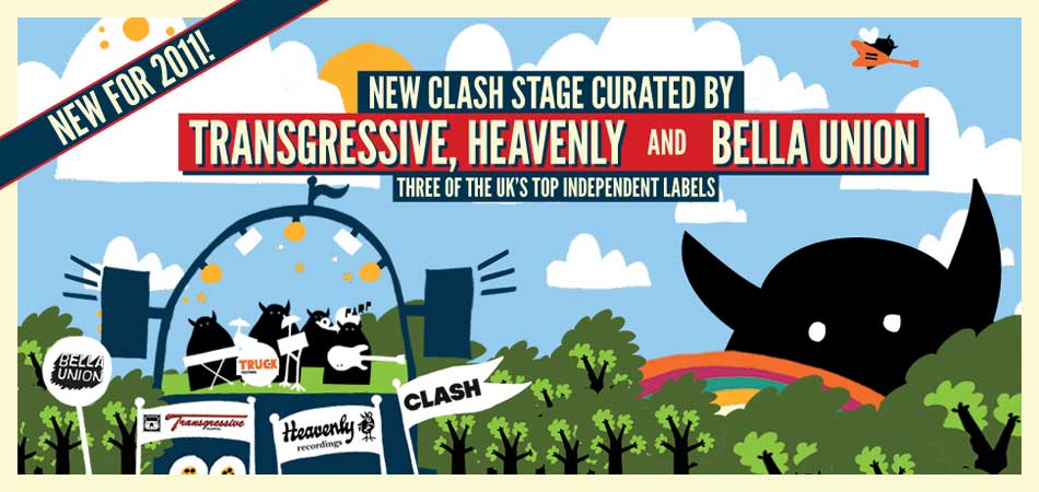 Curated by Transgressive, Heavenly and Bella Union — three of the UK's top independent labels.